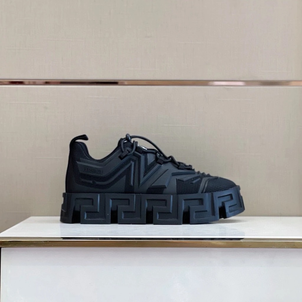GIÀY VERSACE TRIGRECA LEATHER SNEAKER SHOES AAA