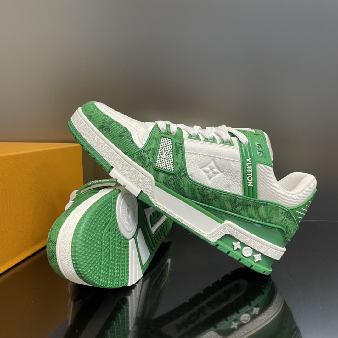 GIÀY LOUIS VUITTON TRAINER MONOGRAM SNEAKERS SHOES AAA