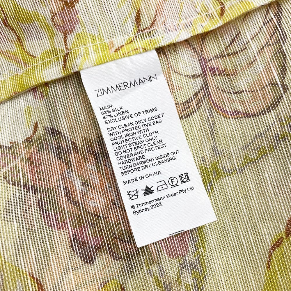 VÁY ZIMMERMANN Flower Vintage Dress High Classy