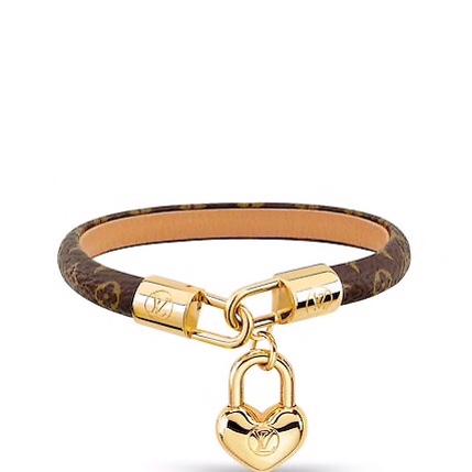 VÒNG TAY DA LOUIS VUITTON LOCKEDHEART