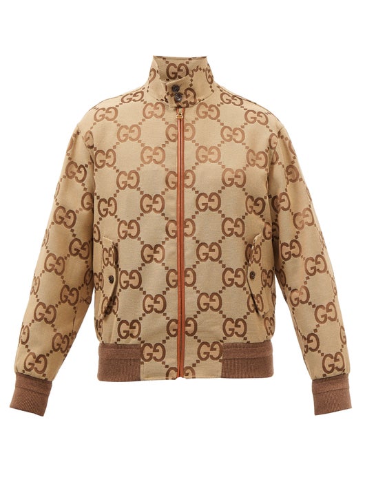 Áo khoác bomber da đen Gucci - Burberry | Shopee Việt Nam