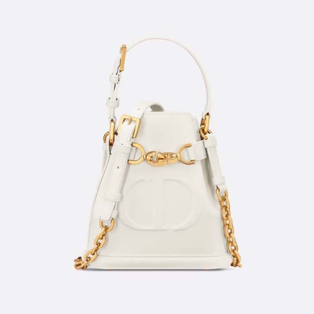 Túi Dior Women Small C’est Dior Bag Latte CD-Embossed Calfskin