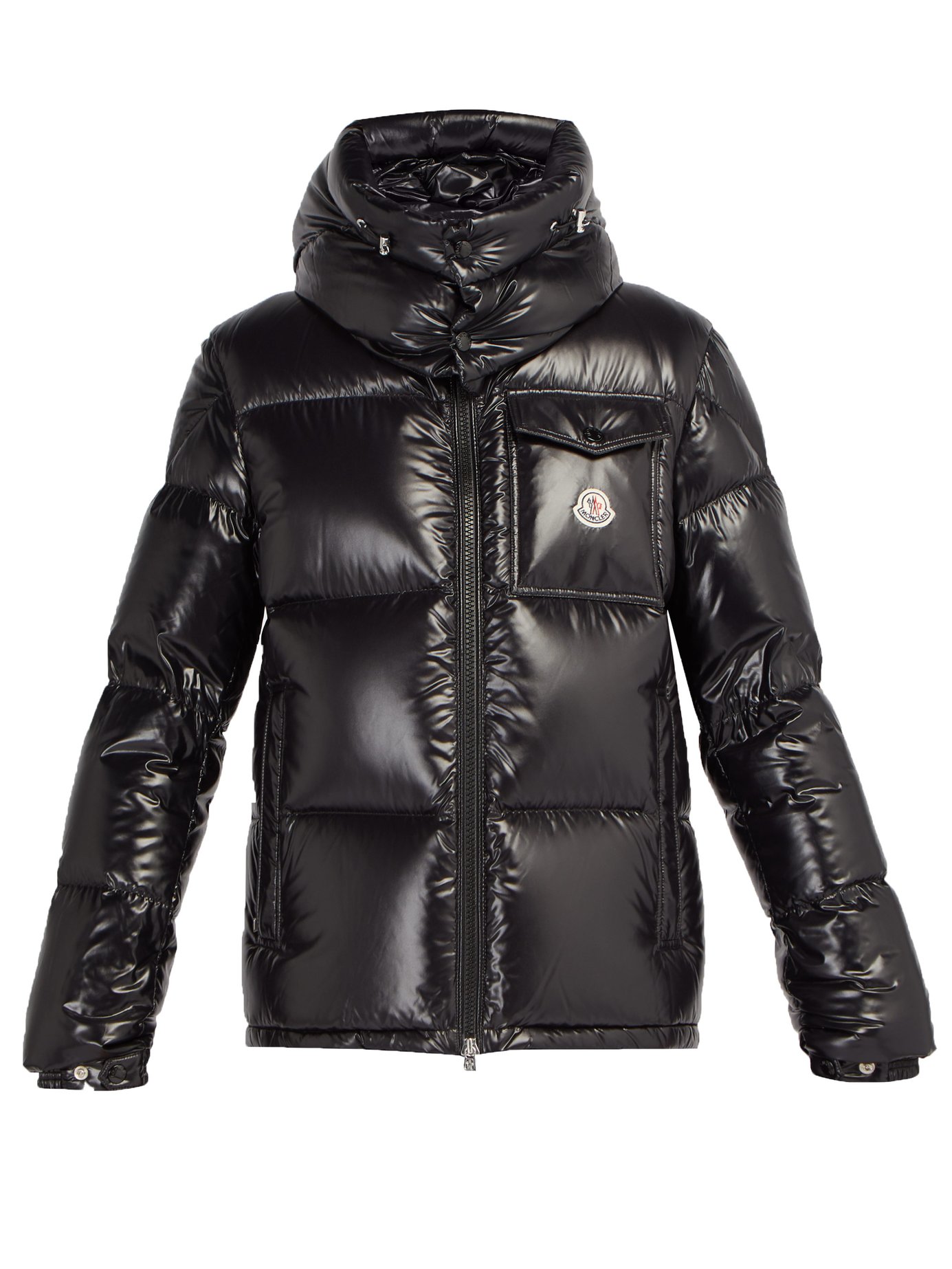 ÁO MONCLER  Montbeliard hooded quilted-down jacket