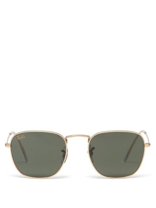 KÍNH RAYBAN Frank square metal sunglasses