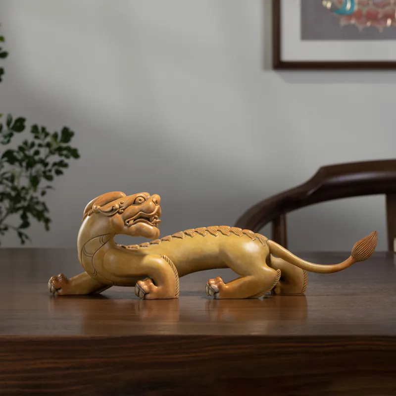 Bức tượng đồng Con trai Rồng hút của cải