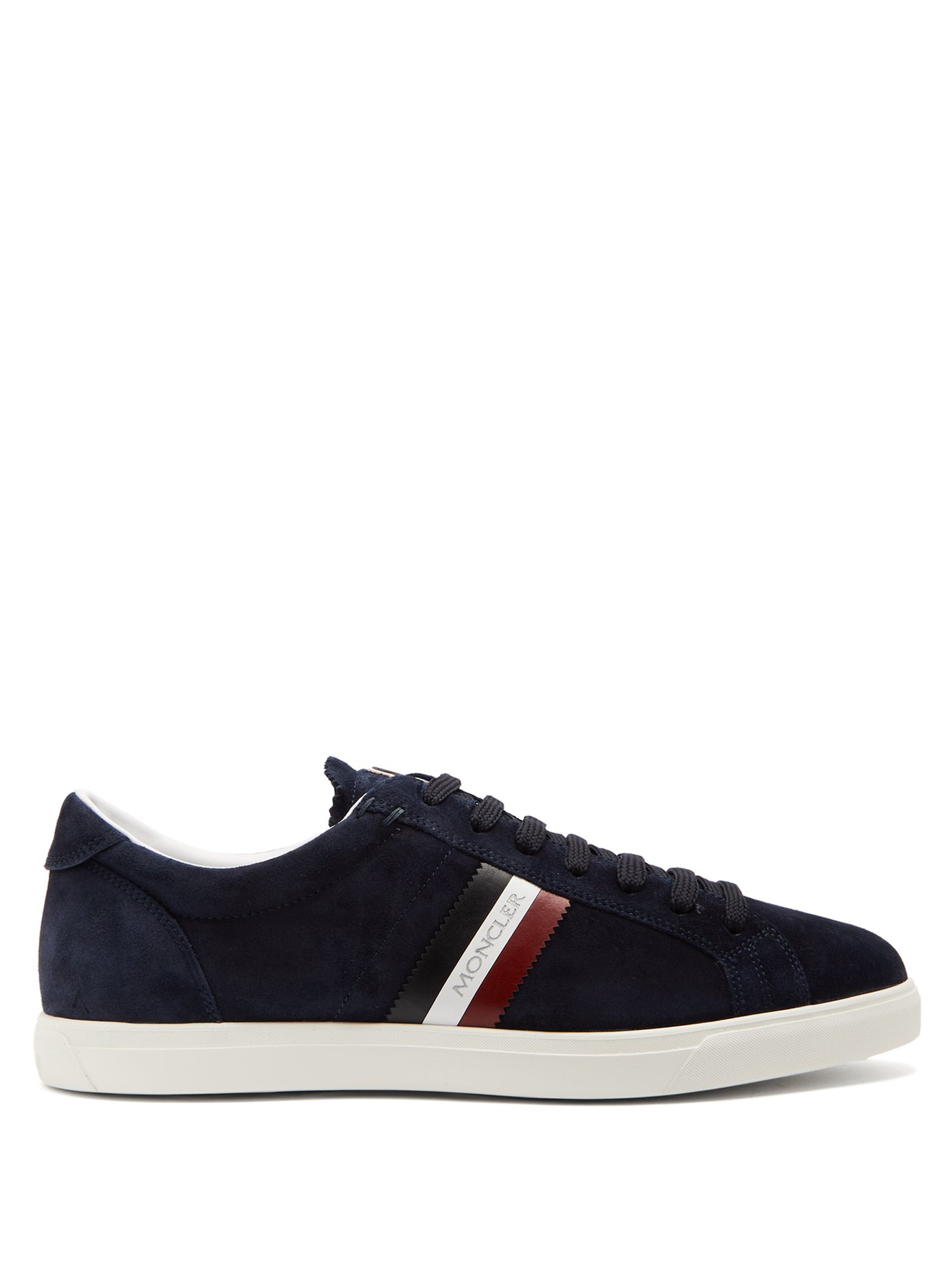 GIÀY MONCLER La Monaco low-top suede trainers