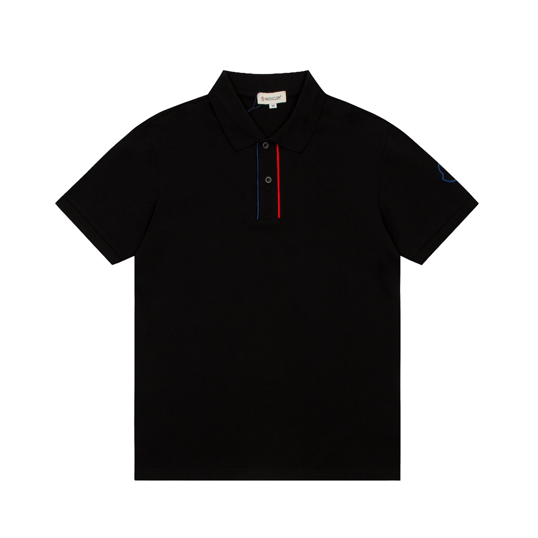 ÁO MONCLER Logo Polo-Shirt