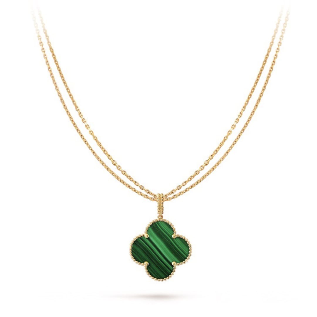 DÂY CHUYỀN VAN CLEEF & ARPELS MALACHITE LONG VERSION