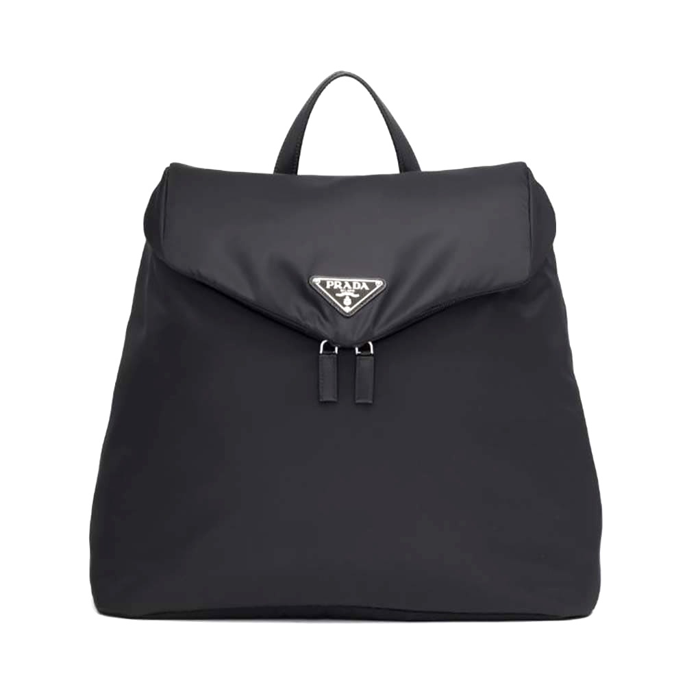 BALO Prada Women Re-Nylon and Leather Backpack