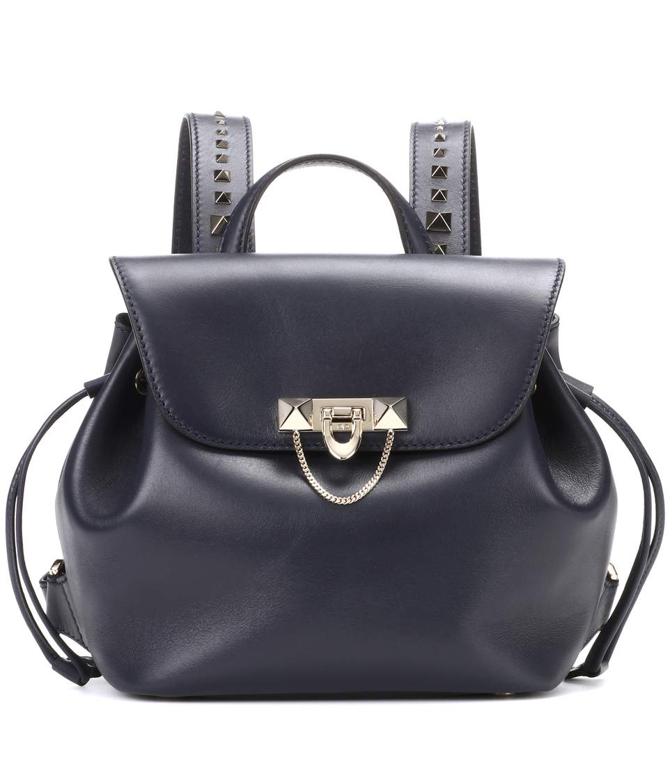 BALO VALENTINO Garavani Demilune Small leather backpack