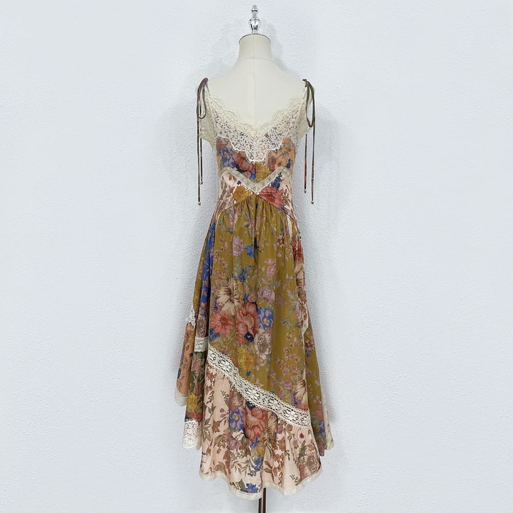 VÁY ZIMMERMANN Flower Vintage Dress High Classy