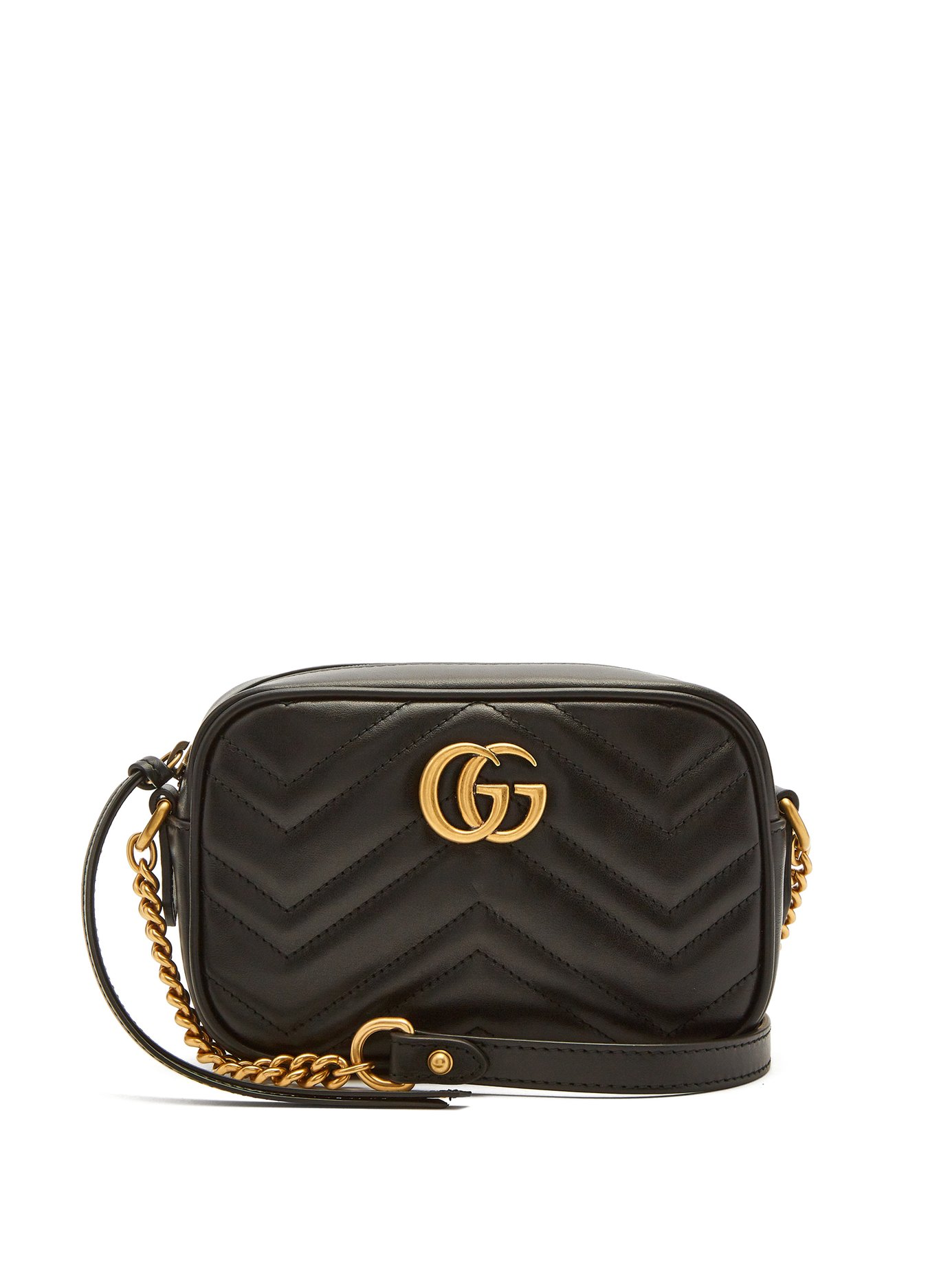 TÚI GUCCI GG Marmont mini quilted-leather cross-body bag