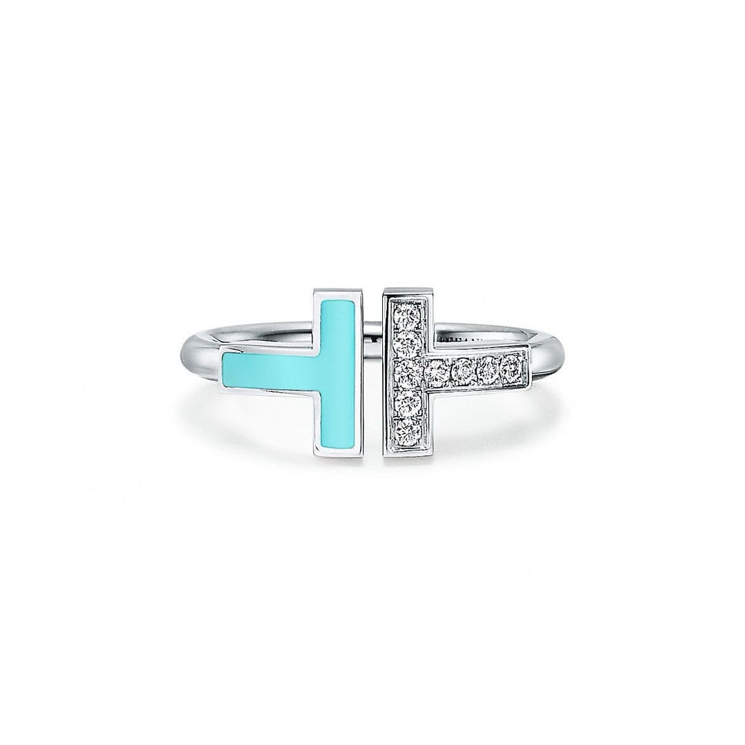 NHẪN TIFFANY & Co T RING DIAMOND AND ORNAMENT