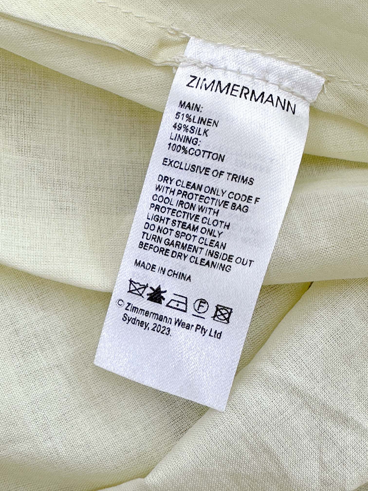 CHÂN VÁY ZIMMERMANN Flower Vintage Dress