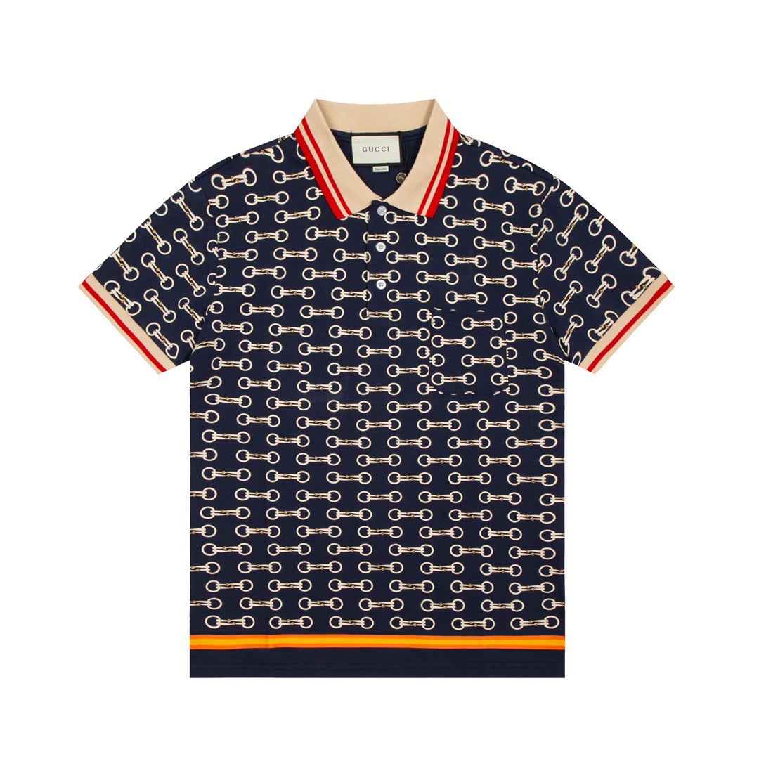 ÁO GUCCI  Horsebit Polo-Shirt