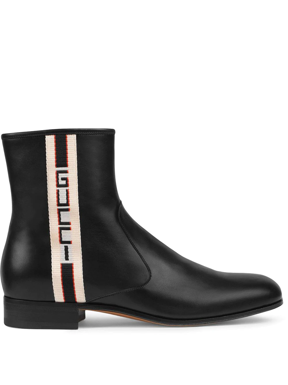 Giày Gucci stripe leather boots SS2022