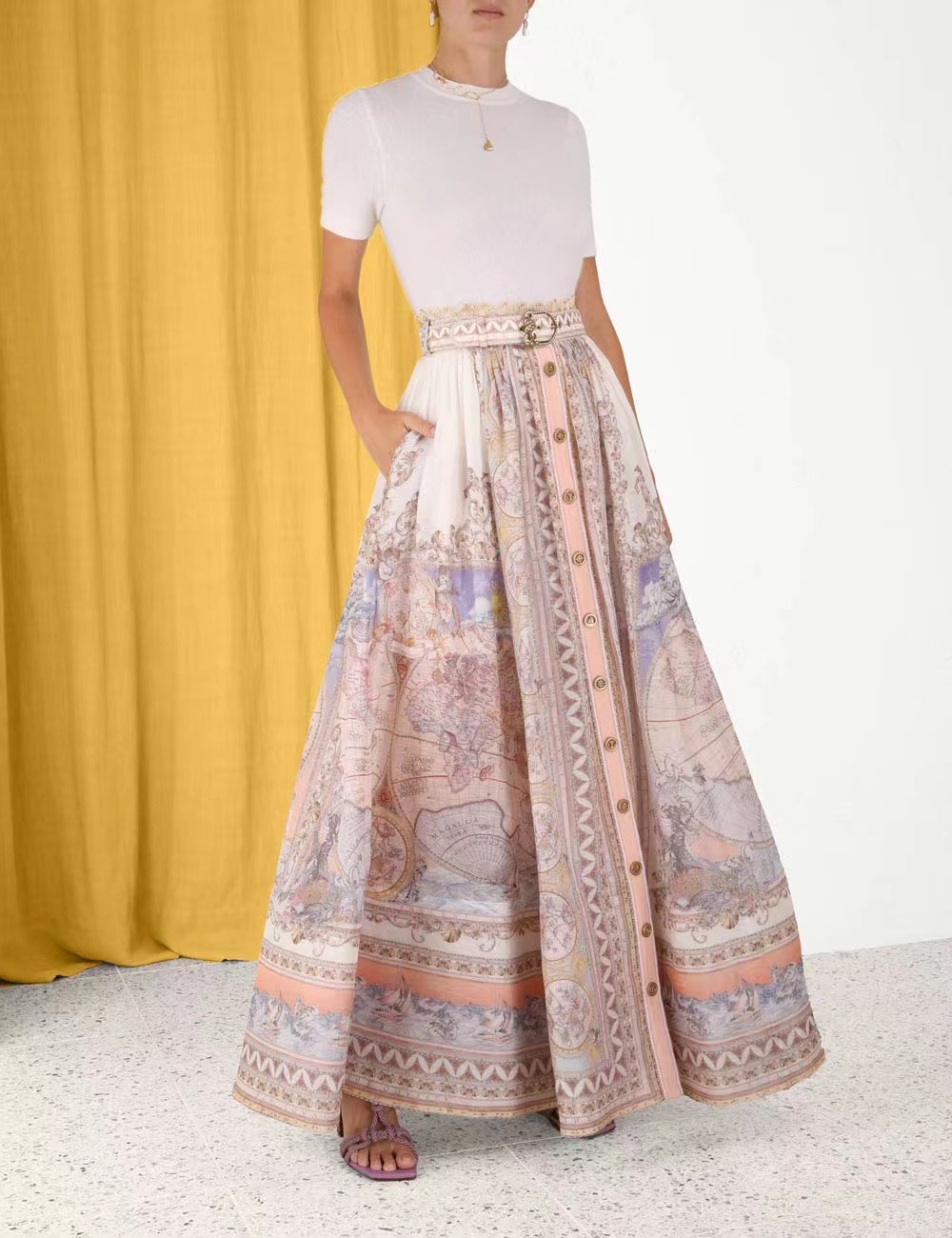 CHÂN VÁY ZIMMERMANN Vintage Dress