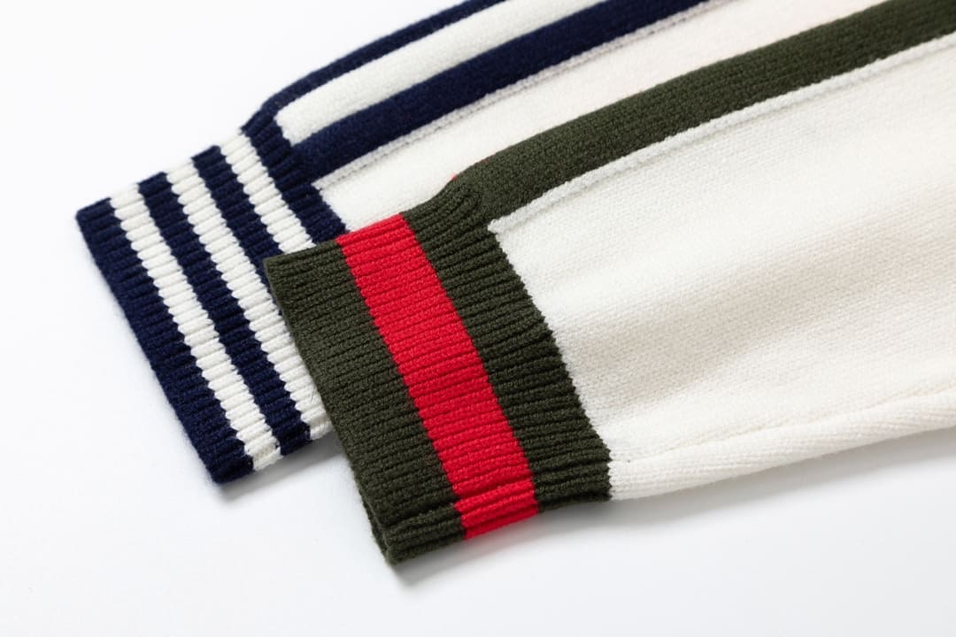 ÁO GUCCI Zip White Cashmere Sweater
