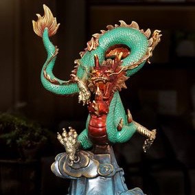 Bức Rồng đồng thau nguyên chất