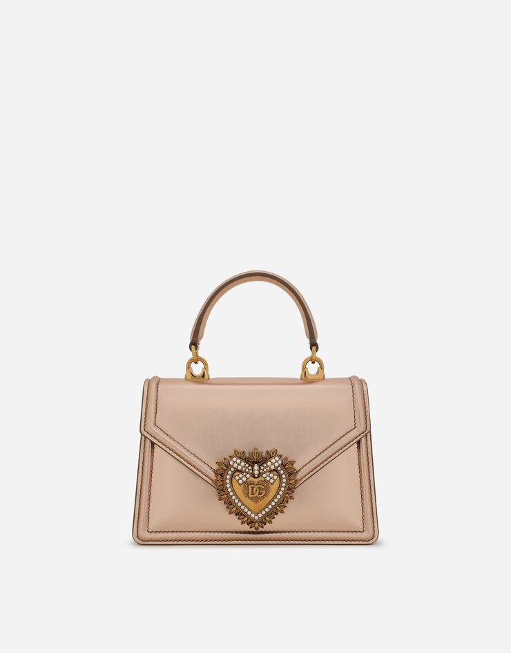 TÚI DOLCE & GABBANA Small Devotion bag in mordore nappa leather