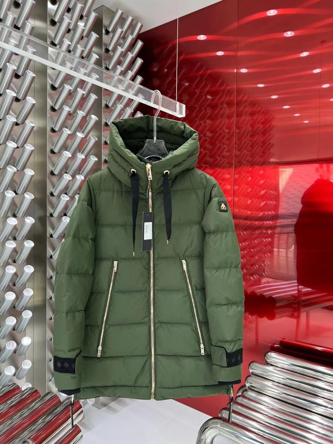 ÁO MOOSE KNUCKLES MILITARY NYLON JACKET