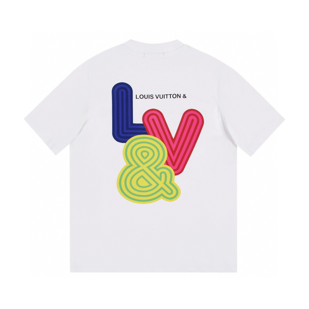 LVSE Monogram Gradient T-Shirt - Ready-to-Wear 1A8HKI