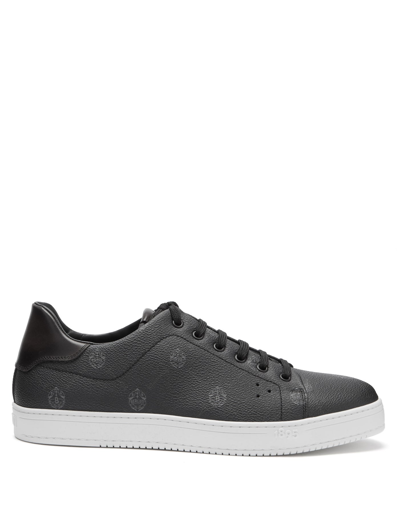 GIÀY BERLUTI Playtime logo-print leather trainers