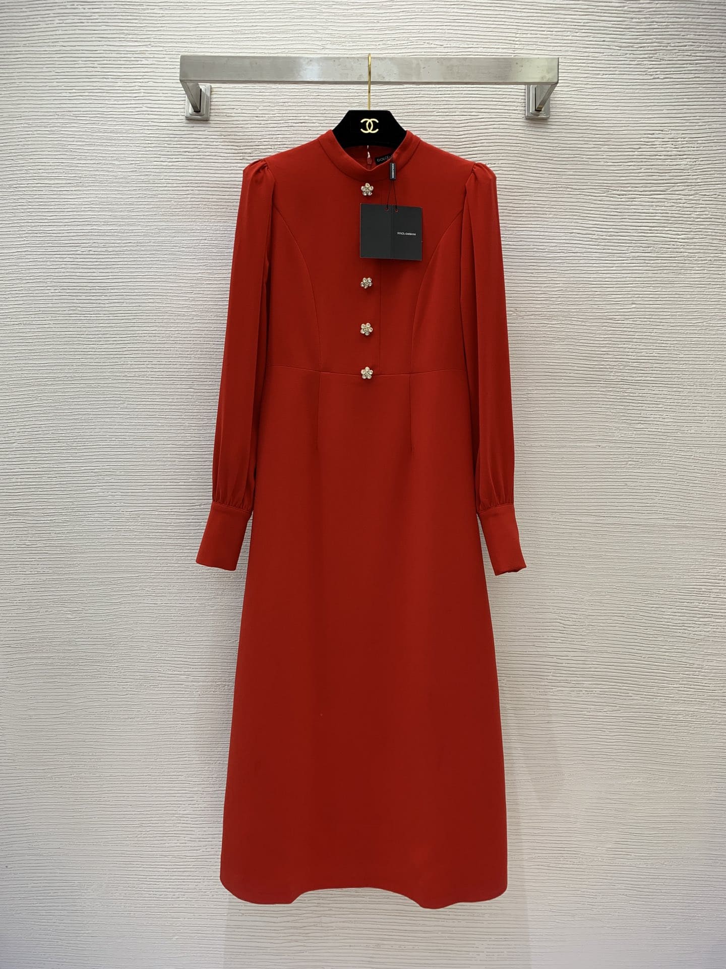 VÁY DOLCE & GABBANA Very Red Party Long Dress High Classy