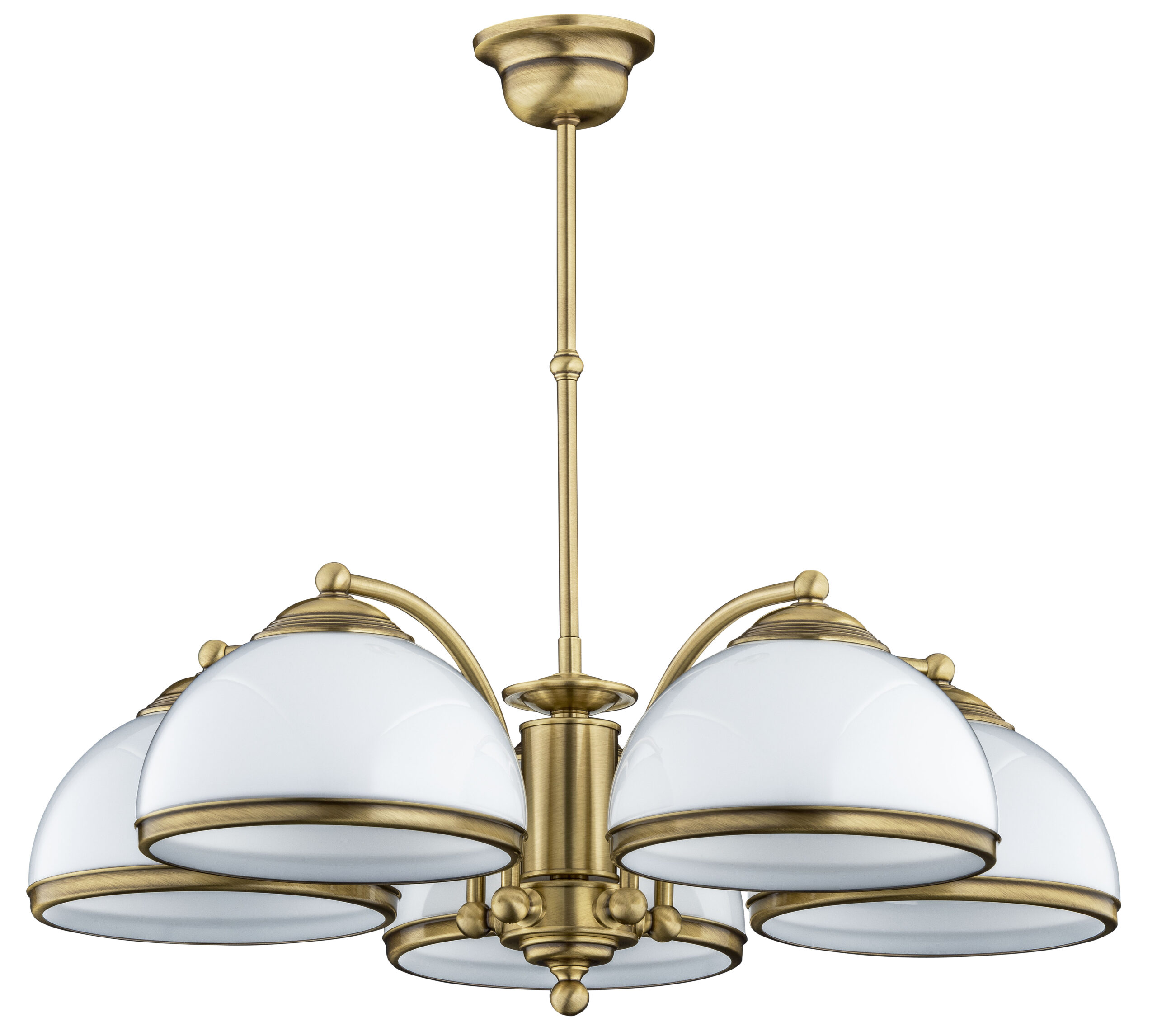 ĐÈN trần BIMO Bespoke Lighting 5 Pendant Lights In Brushed Brass
