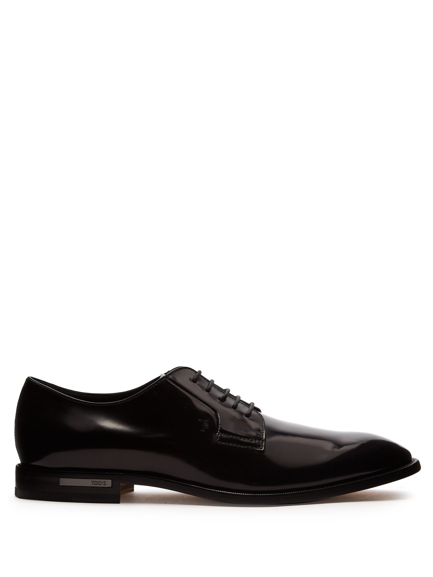GIÀY TOD'S High-shine leather derby shoes