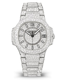 ĐỒNG HỒ PATEK PHILIPPE 7021/1G NAUTILUS POWER RESERVE DIAMOND 27MM
