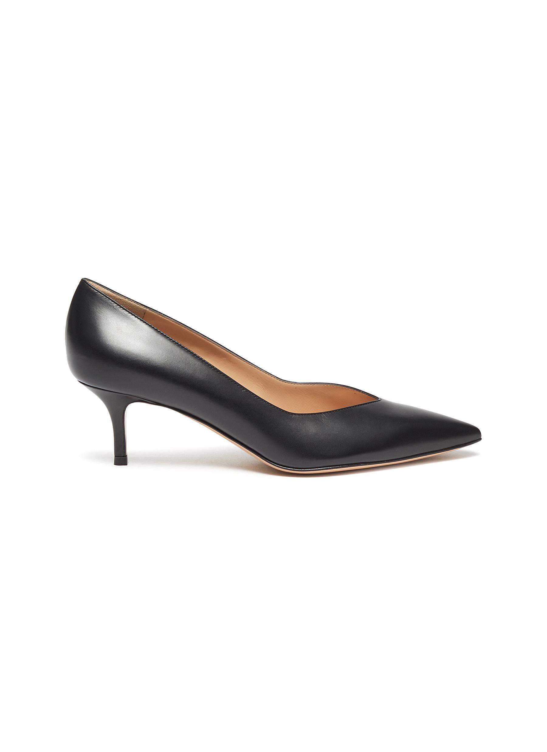 GIÀY GIANVITO ROSSI NAPPA LEATHER PUMPS