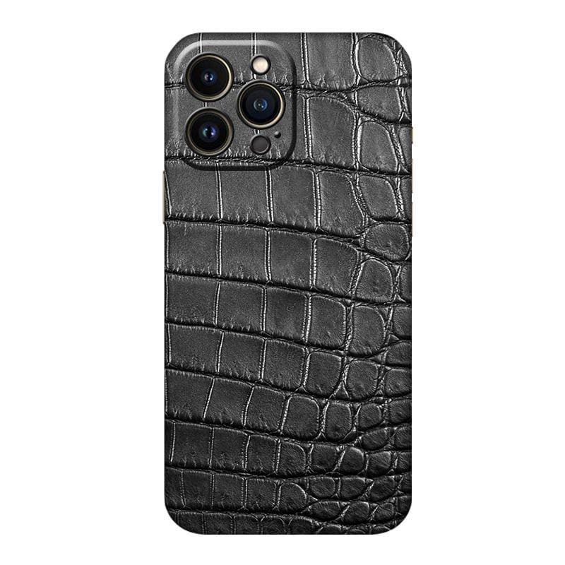 Ốp Iphone da cá sấu dành cho nam và nữ được làm thủ công màu xanh lá cây