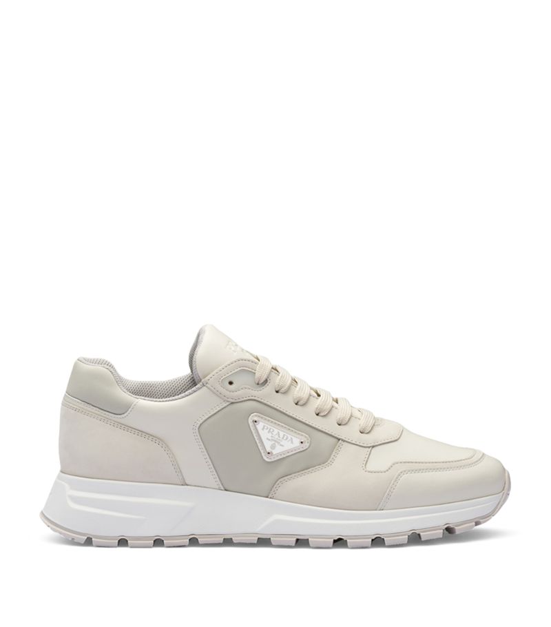 GIÀY PRADA Nubuck and Nylon Sneakers