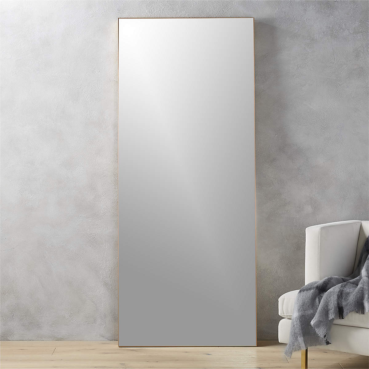 GƯƠNG ACURA BRASS FLOOR MIRROR