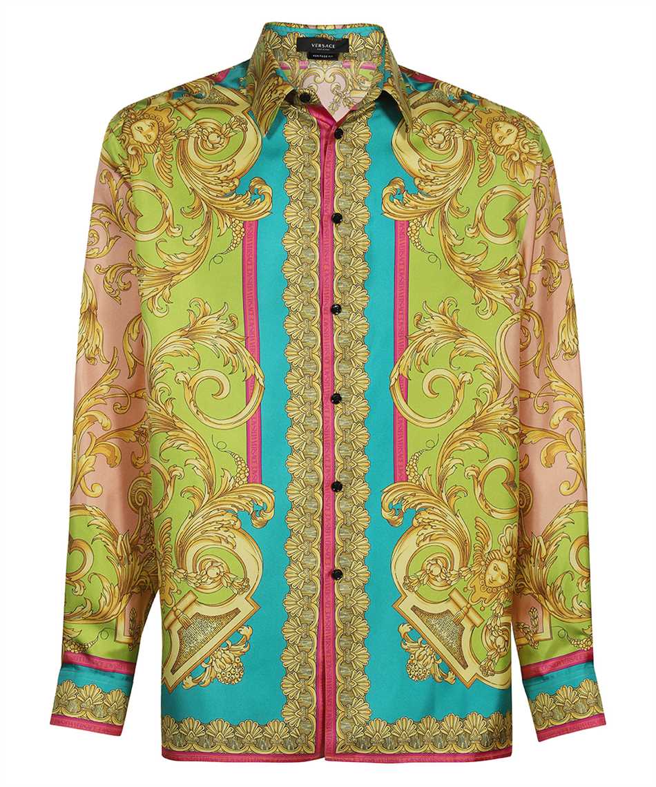 ÁO VERSACE BAROCCO GODDESS SILK Shirt SS2022