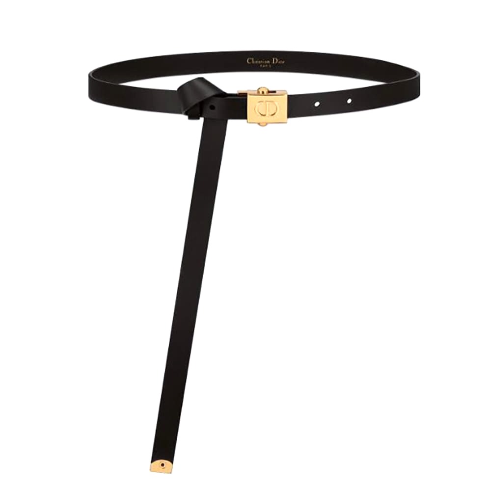 DÂY LƯNG Dior Women Diorpolytechnique Belt Black Smooth Calfskin-17 MM