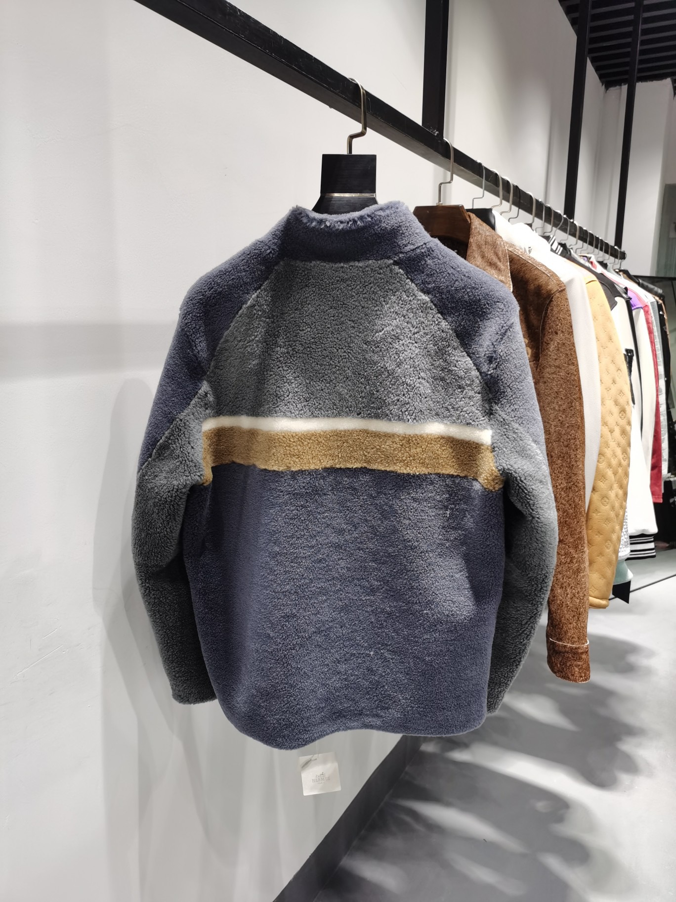 ÁO HERMES FUR JACKET ÁO LÔNG
