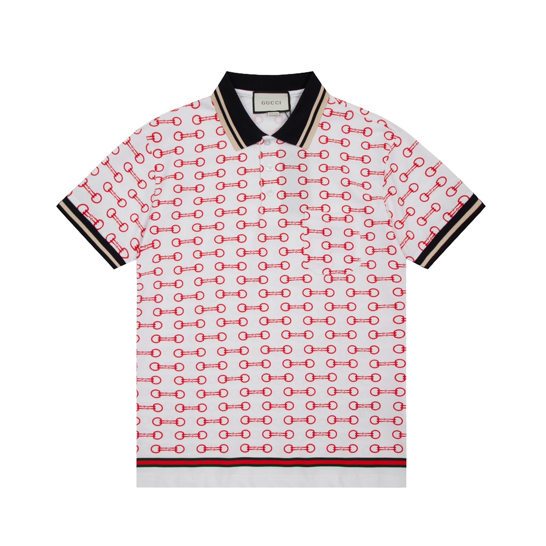 ÁO GUCCI  Horsebit Polo-Shirt