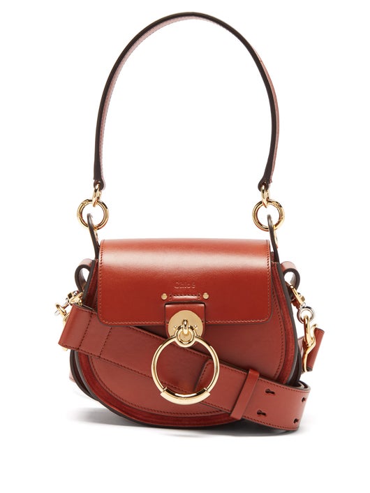 TÚI CHLOÉ Tess small leather cross-body bag