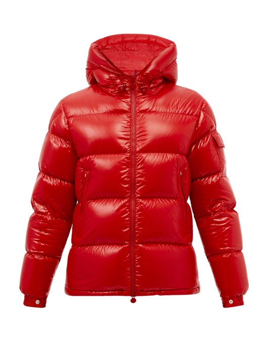 ÁO MONCLER Ecrins hooded quilted down coat