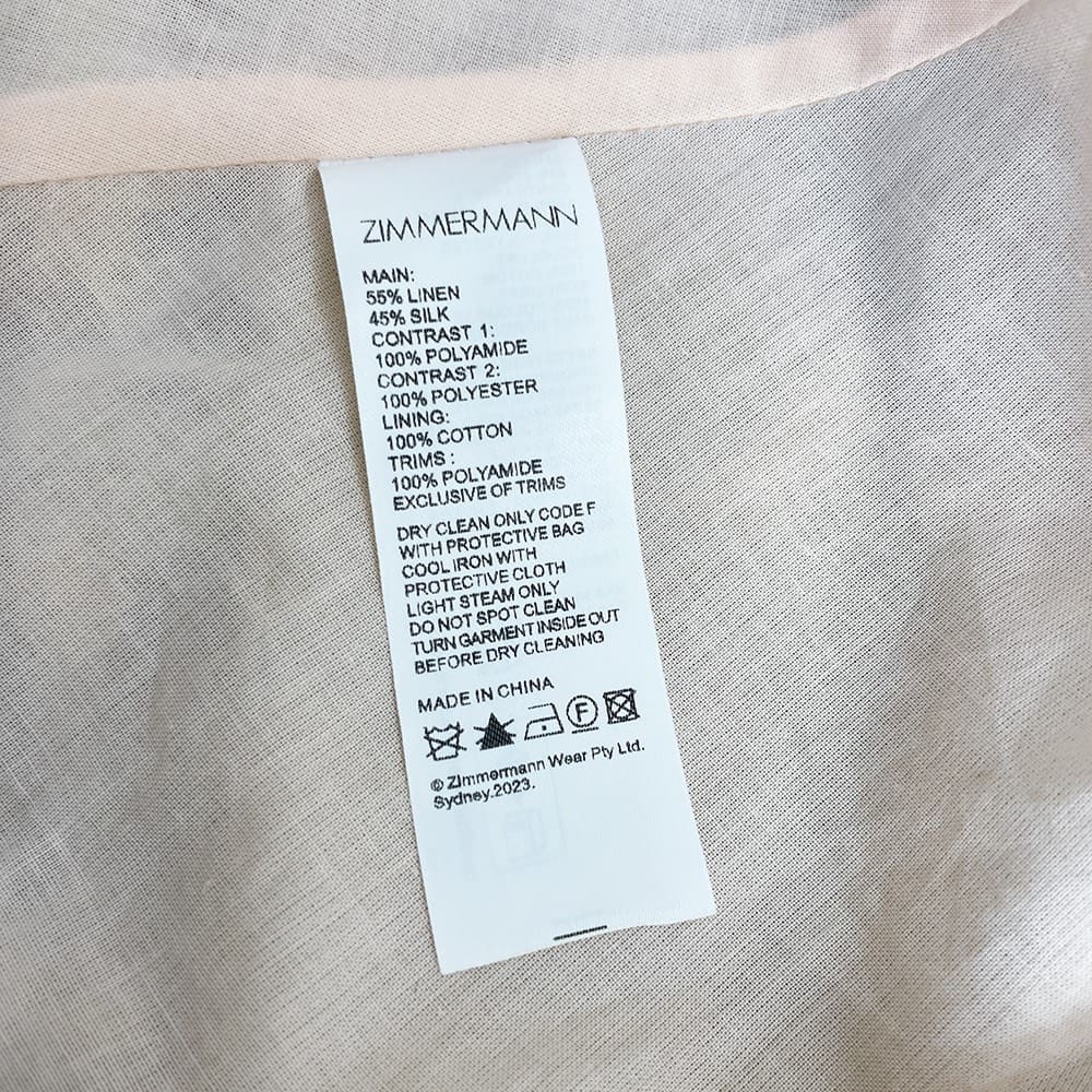 VÁY ZIMMERMANN Vintage Flower Short Sleeve Long Dress High Classy