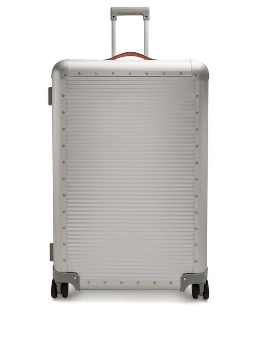 VALI DU LỊCH FABBRICA PELLETTERIE MILANO ALLUMINUM THE Bank Spinner 76 aluminium suitcase