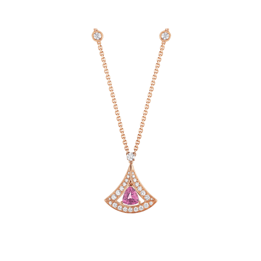 DÂY CHUYỀN BULGARI DIVAS’ DREAM TOURMALINE DIAMOND 18K ROSE GOLD