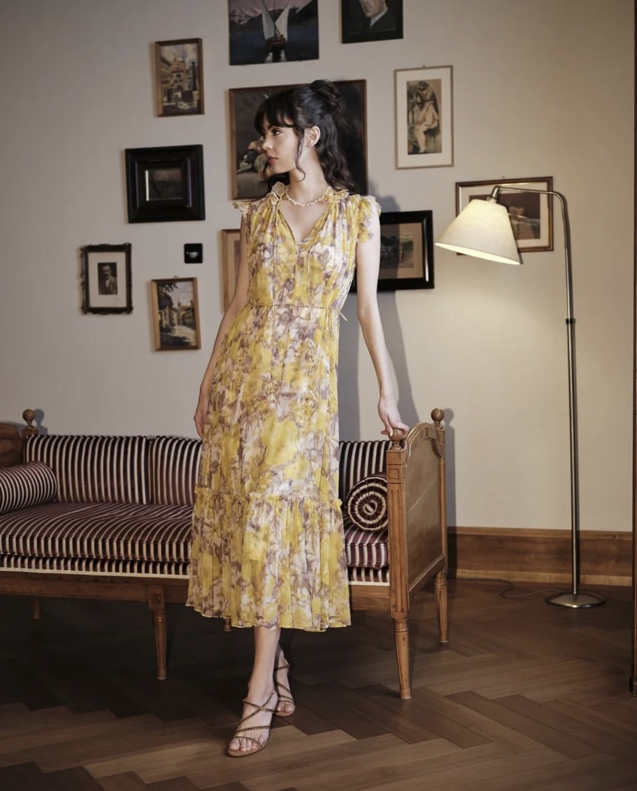 VÁY ZIMMERMANN Flower Vintage Dress