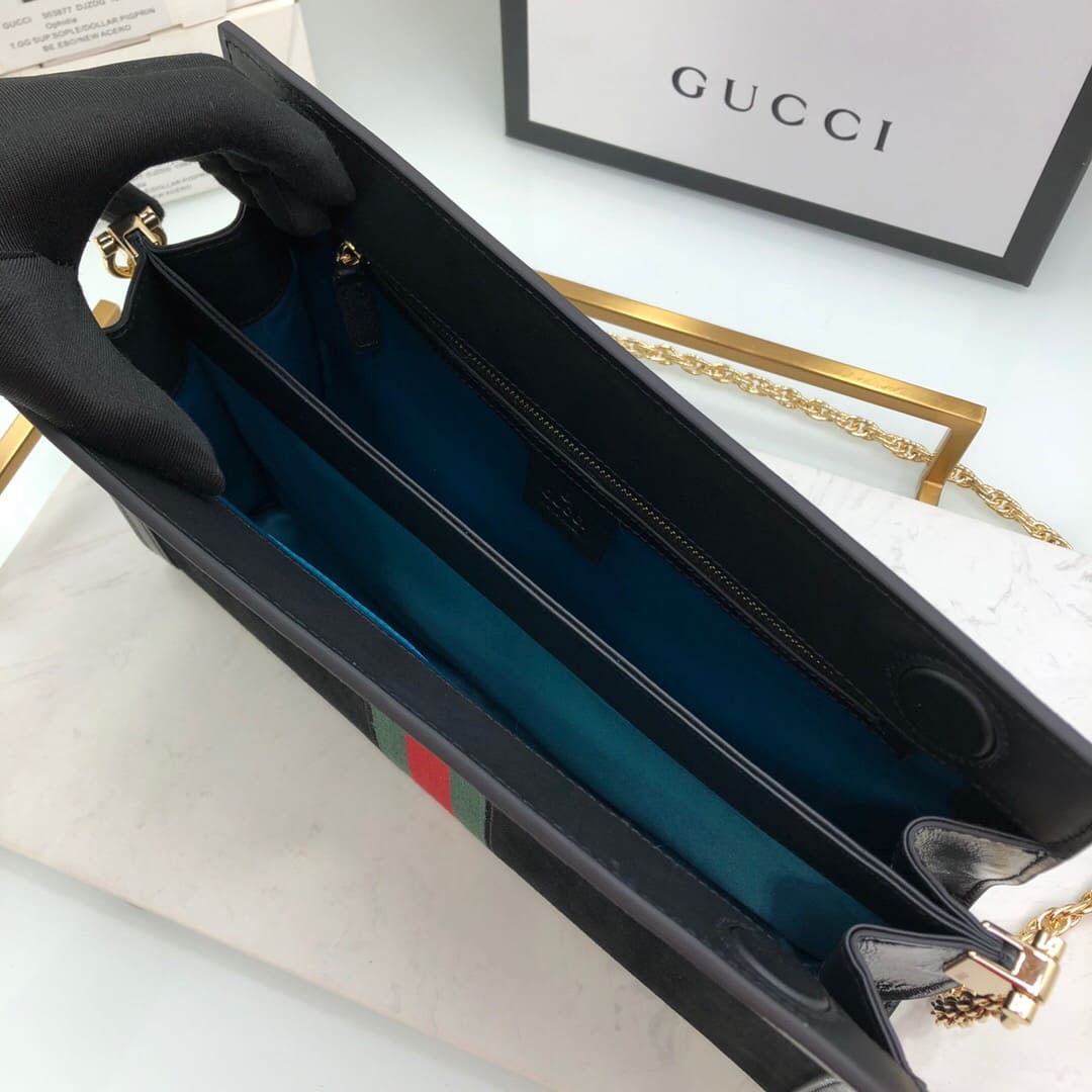 TÚI Gucci Ophidia GG small shoulder bag black Top Quality