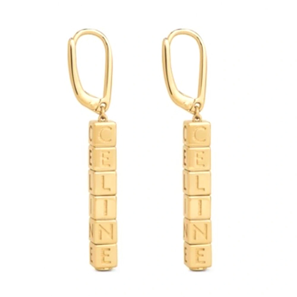 Bông tai Celine Women Earrings in Brass with Gold Finish