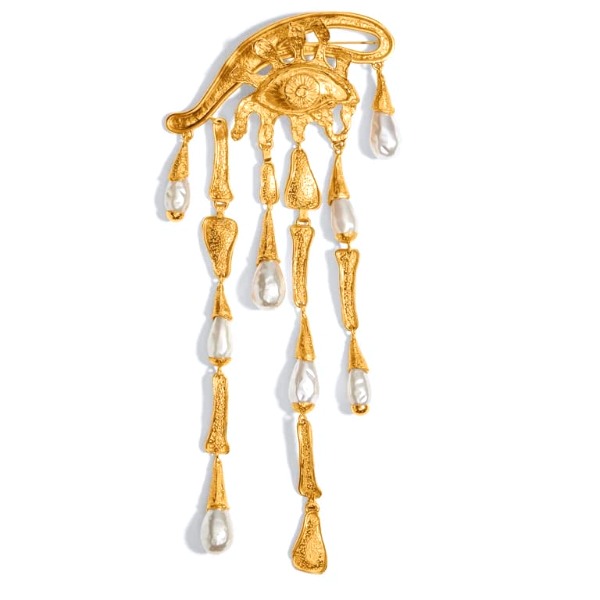 TRÂM CÀI ÁO SCHIAPARELLI PARIS HÌNH Ổ KHÓA