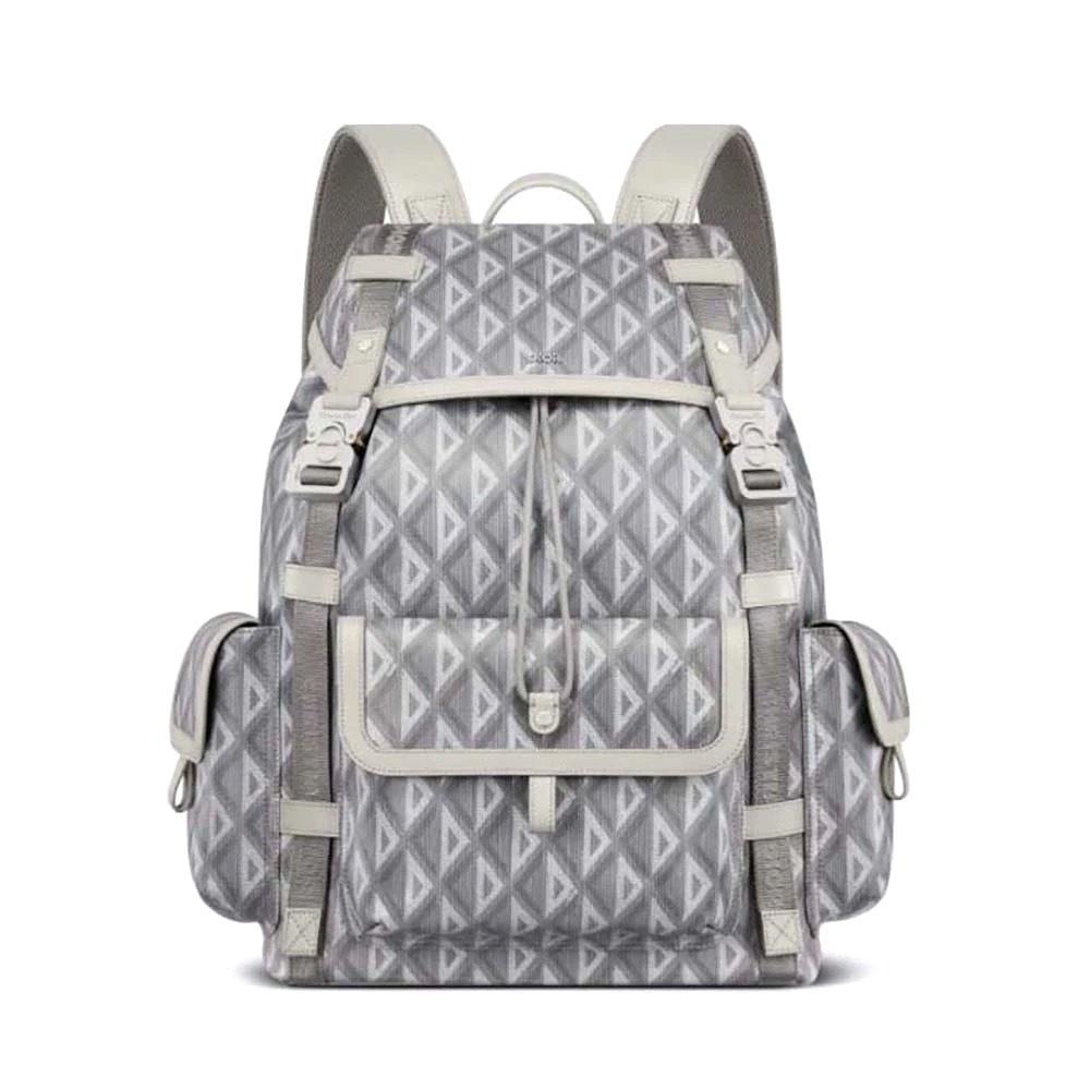 BALO DIOR Hit the Road Backpack Dior Gray CD Diamond Canvas