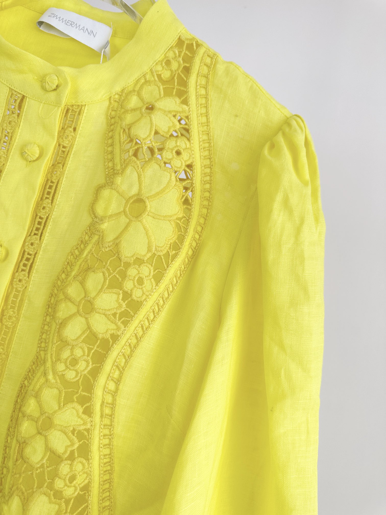 VÁY ZIMMERMANN Lace Fabric Flower Vintage Dress